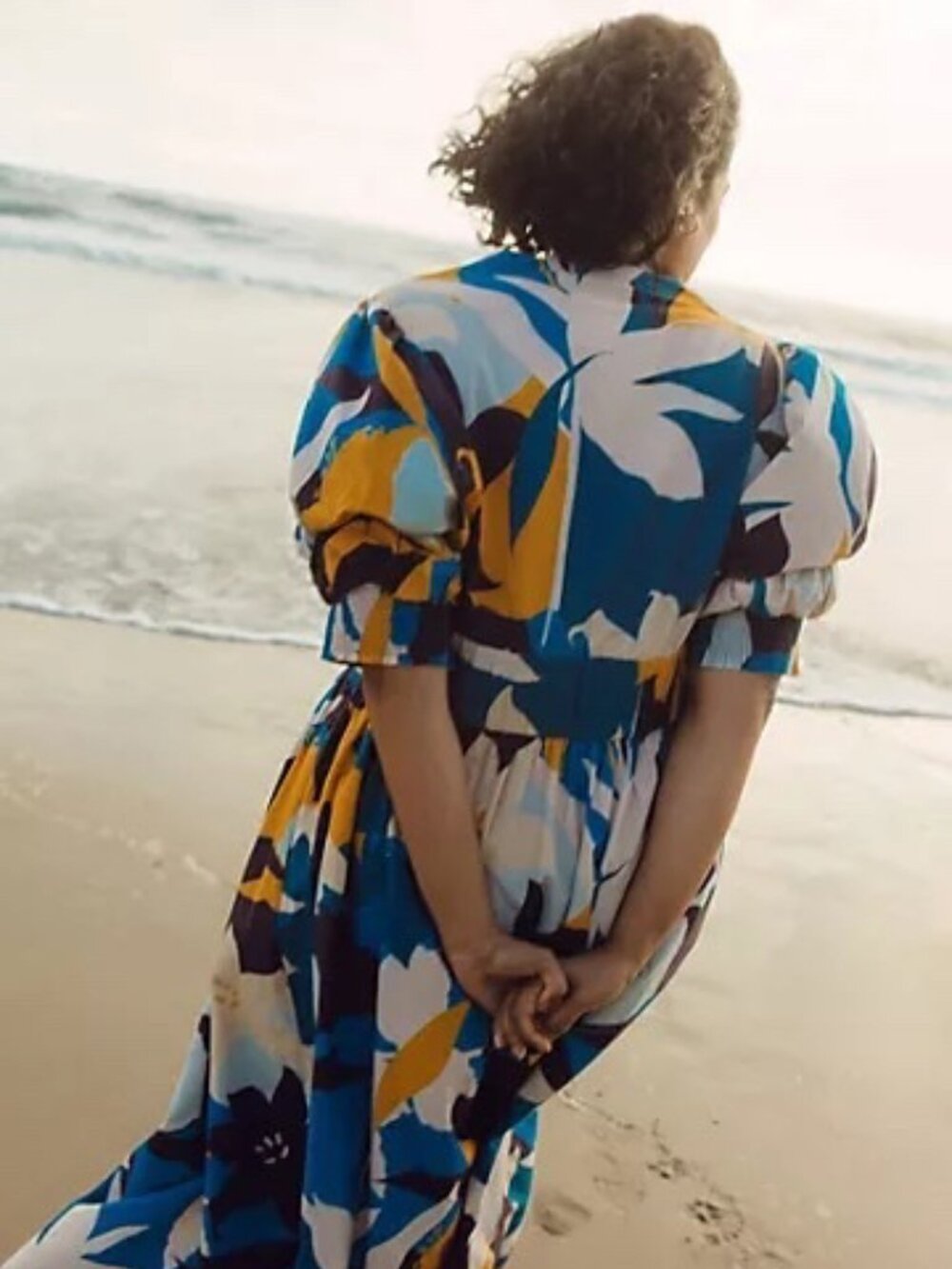 ANTHROPOLOGIE | 100% Cotton Ronika Botanical Maxi Dress | NWT - Picture 8 of 9